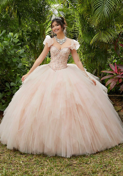 chinese dress ladies Rachel Allan RQ2189 Long Quinceanera Ruffle Ball Gown – The Dress Outlet