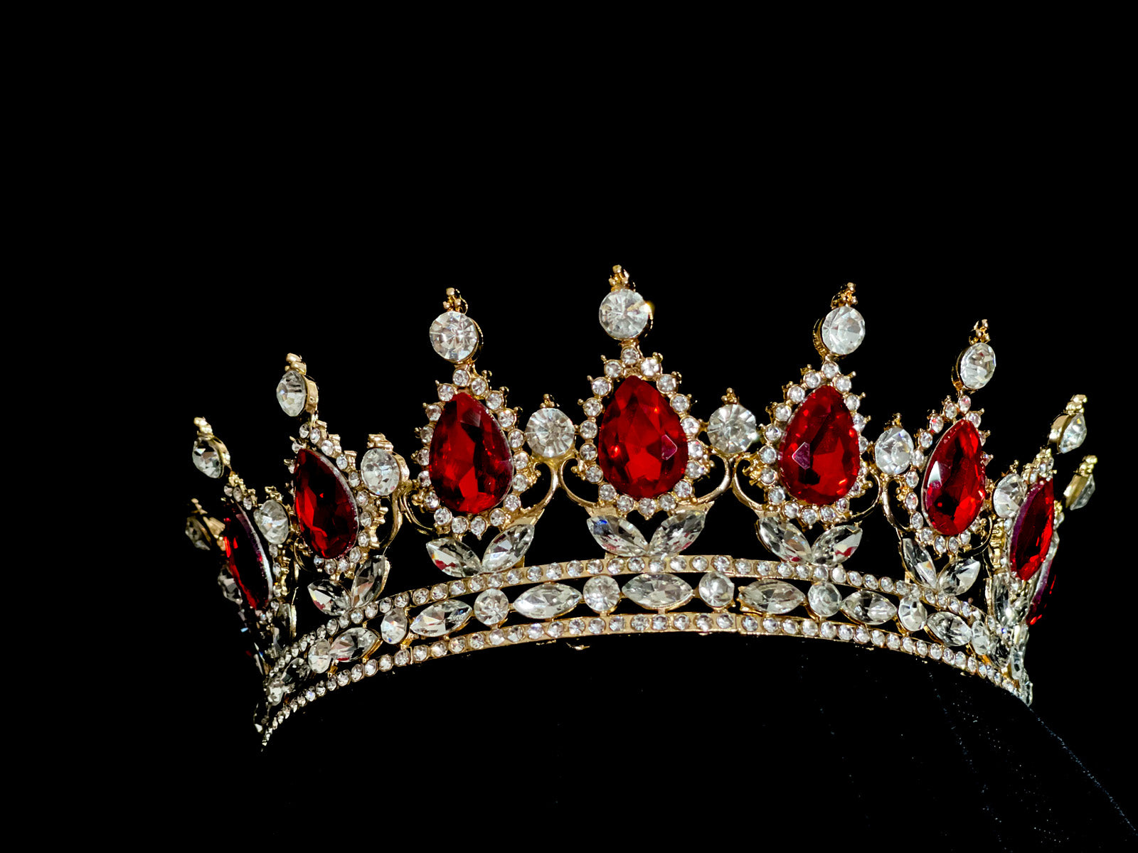 Quinceañera Crown #6115 Red