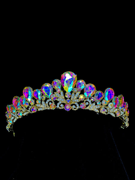 Quinceañera Crown T1269 Gold
